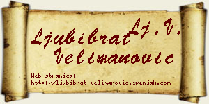 Ljubibrat Velimanović vizit kartica